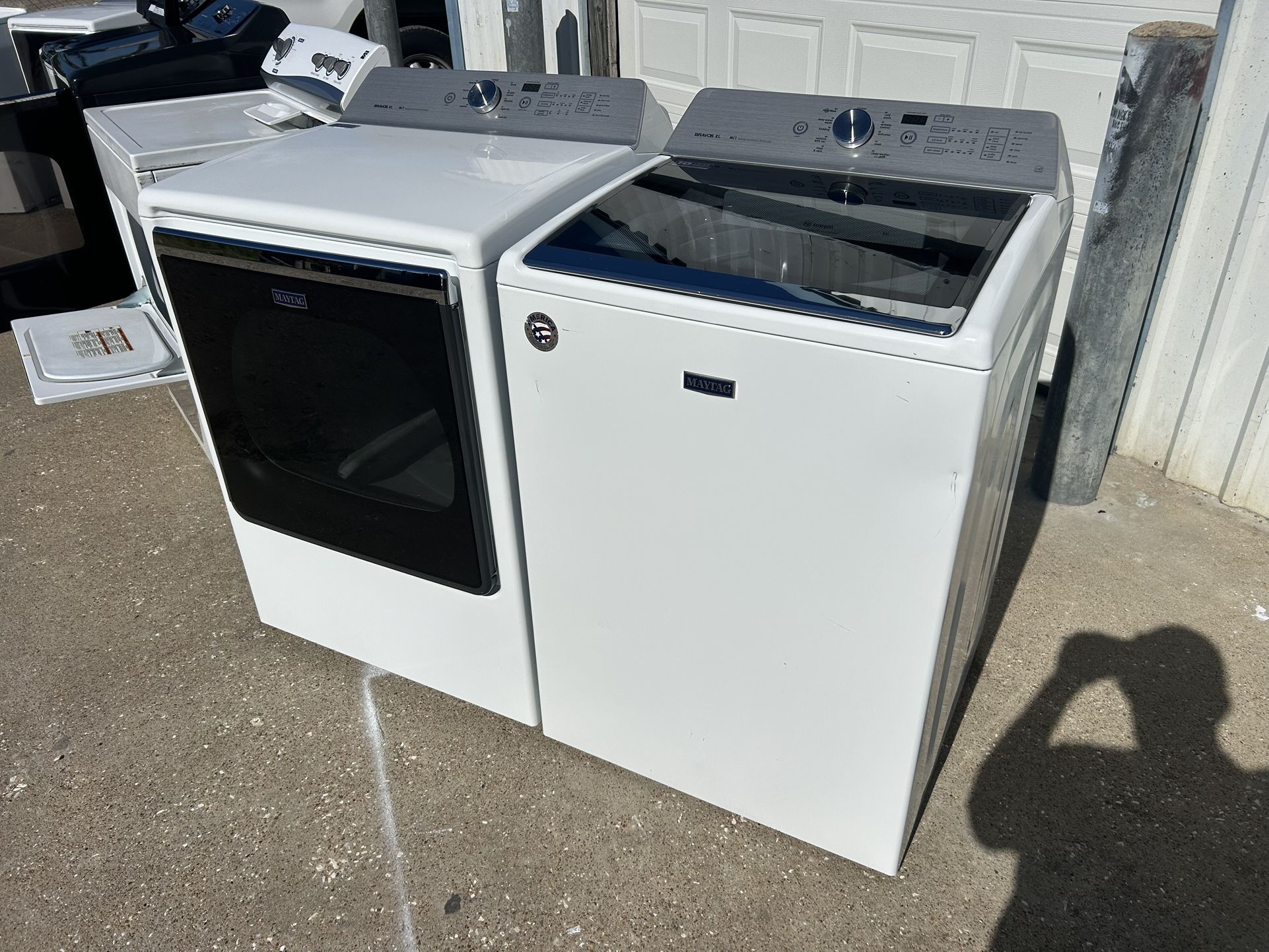 Maytag XL TopLoad Washer And Electric Dryer 