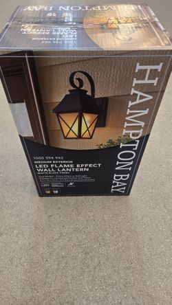Hampton Bay Exterior Wall Lantern