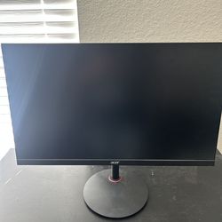 Acer 27 Inch 1440p 170 Hz .5 ms Gaming monitor