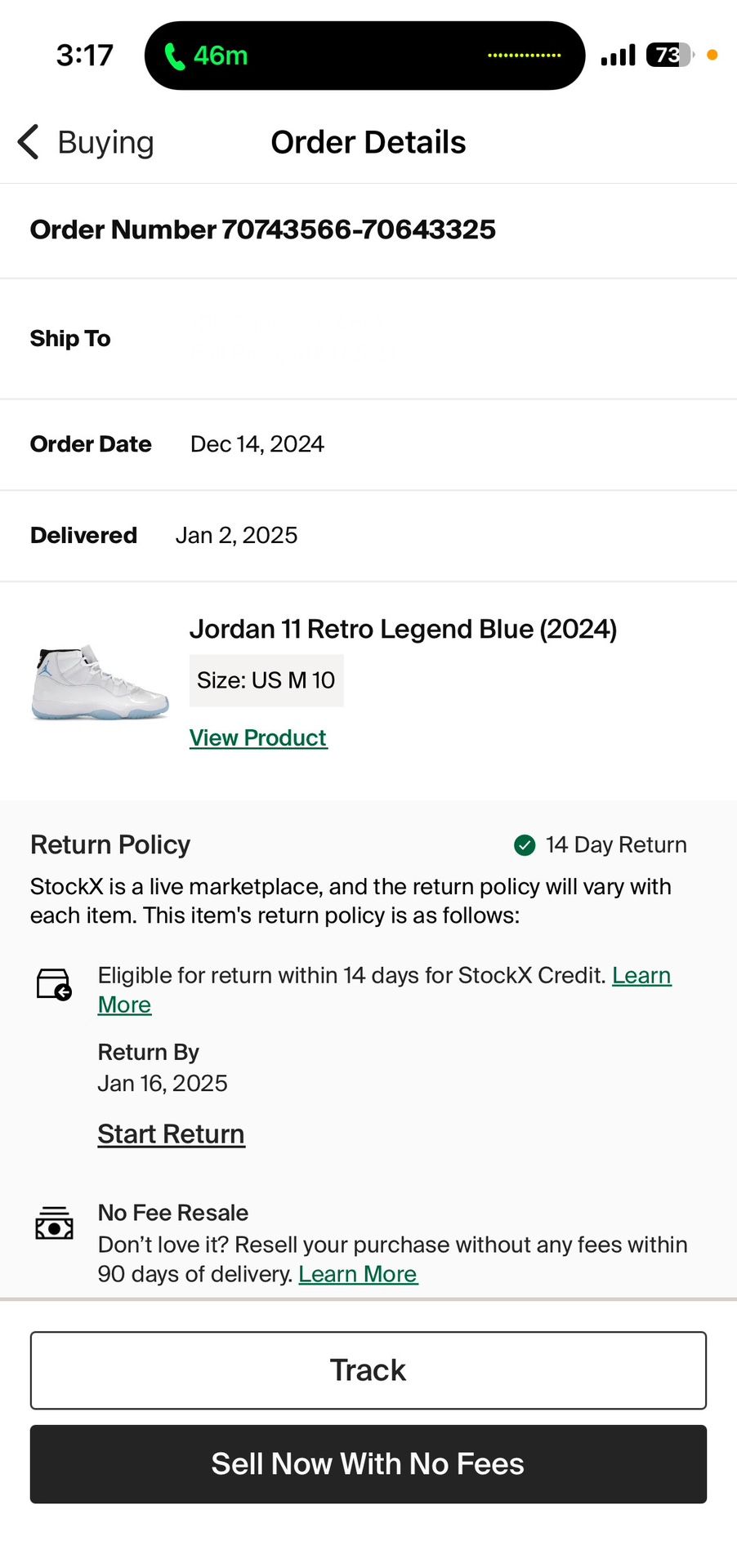 Jordan 11 Size 10
