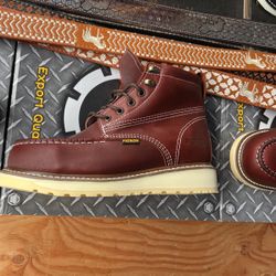 Steel Toe Work Boots 