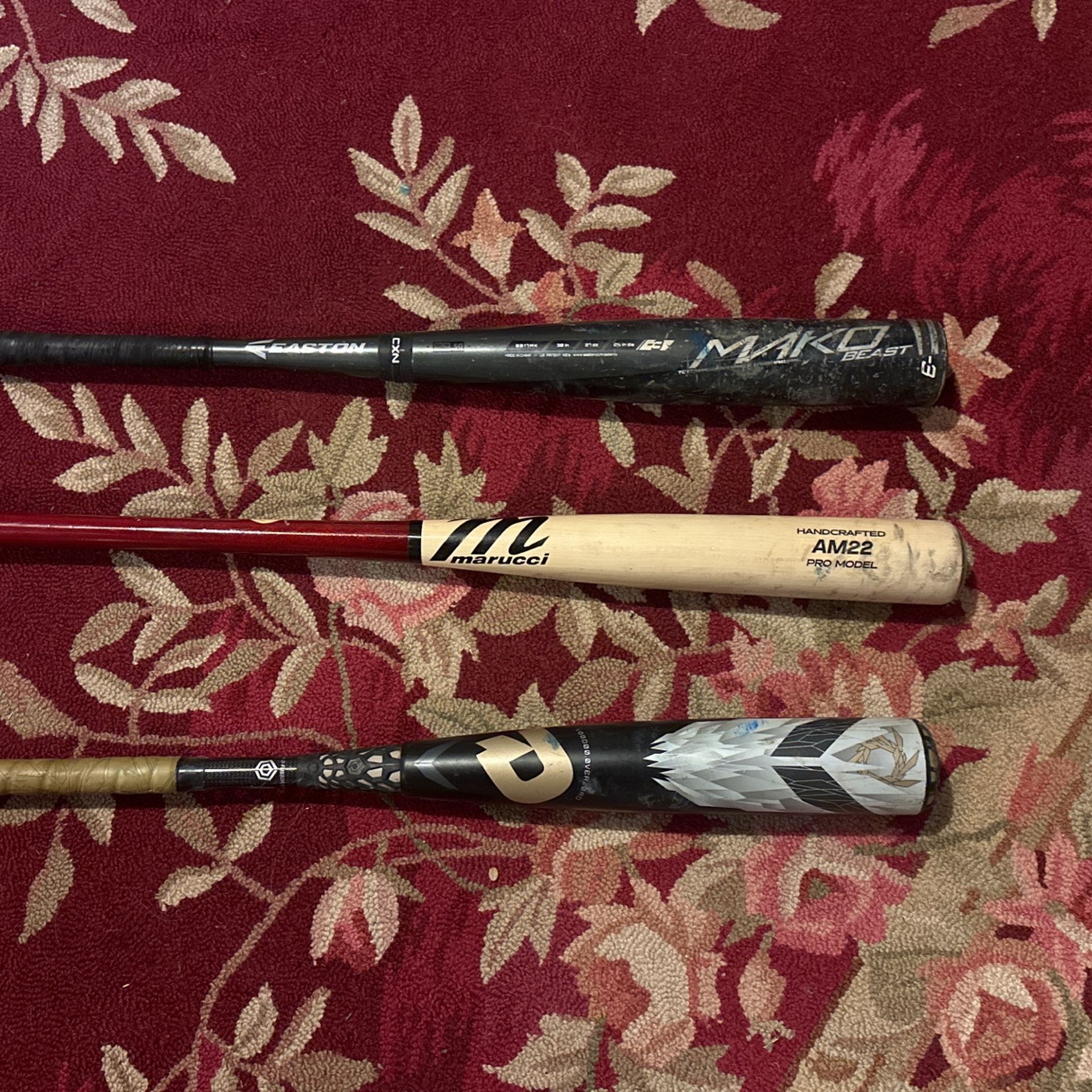 Assortment of Baseball Bats