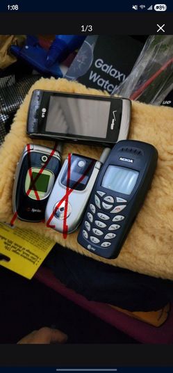 old school flip phones.