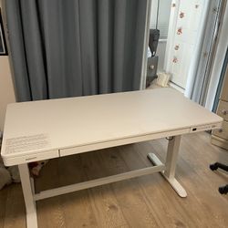 Electric Standing Desk With Drawers