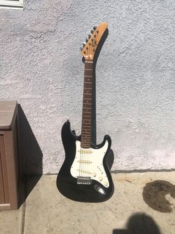 Epiphone epi Strat style guitar 1990s