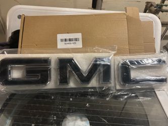 GMC front emblem