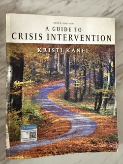 A GUIDE TO CRISIS INTERVENTION KRISTI KANEL