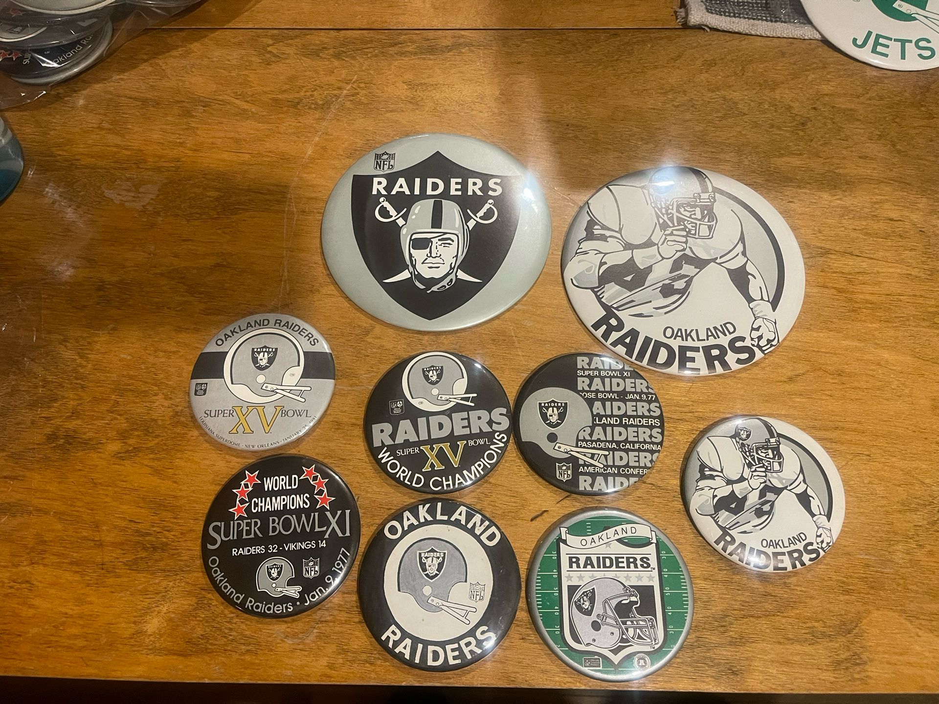 Patch Tactique Vintage Oakland Raiders - Drapeau Militaire Armée États-Unis