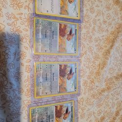 4 Eevee's