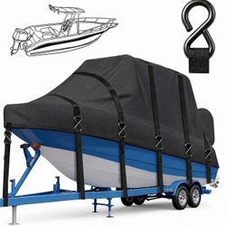 1200D Heavy Duty T-Top Boat Cover 18-20FT Waterproof UV |  NEW