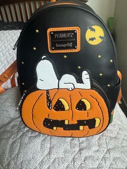 Loungefly Peanuts Snoopy Halloween Mini Backpack