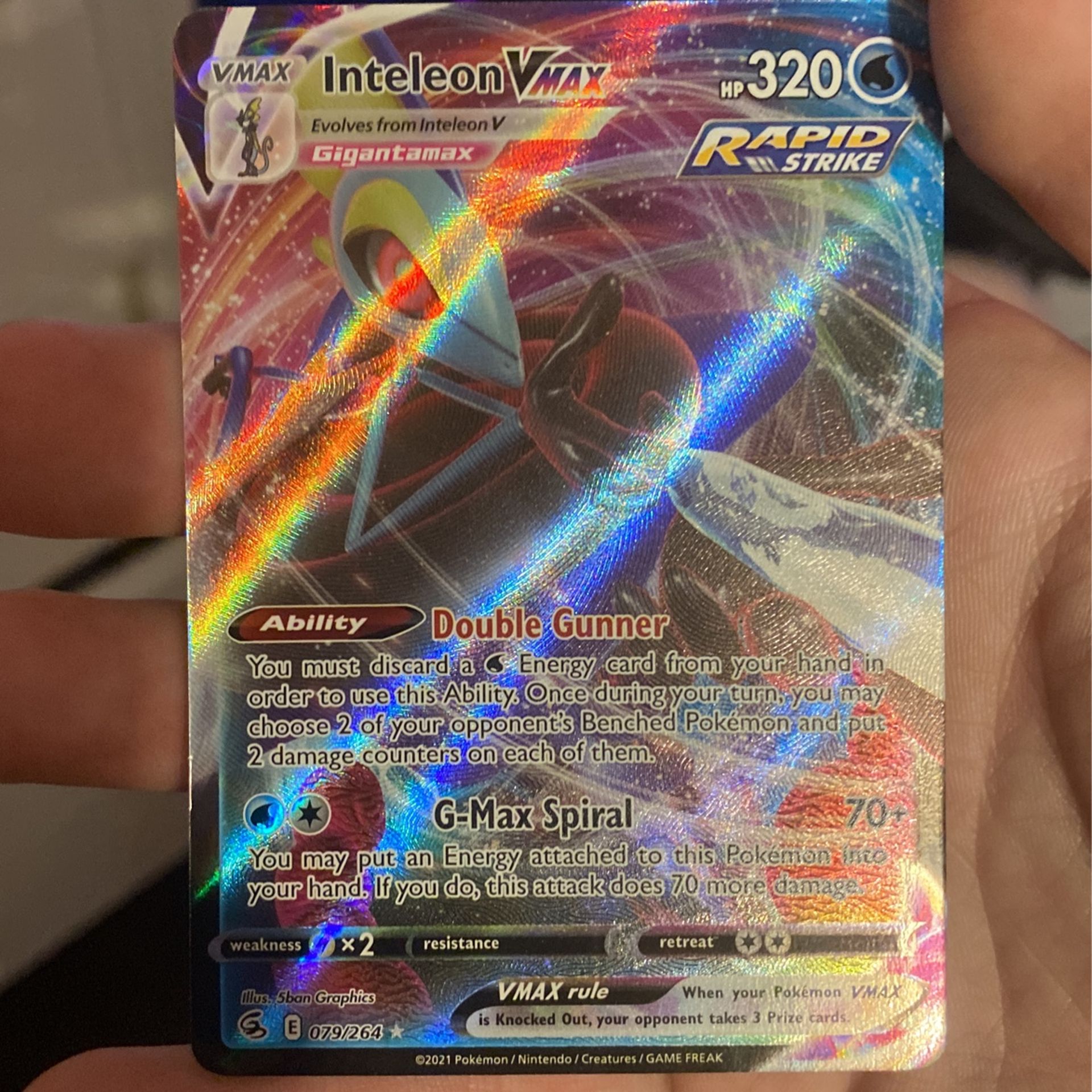 inteleon pokemon card price Amazon.com: Pokemon Inteleon VMAX 266/264 Secret Rare Sword & Shield Fusion  Strike Trading Card : Toys & Games