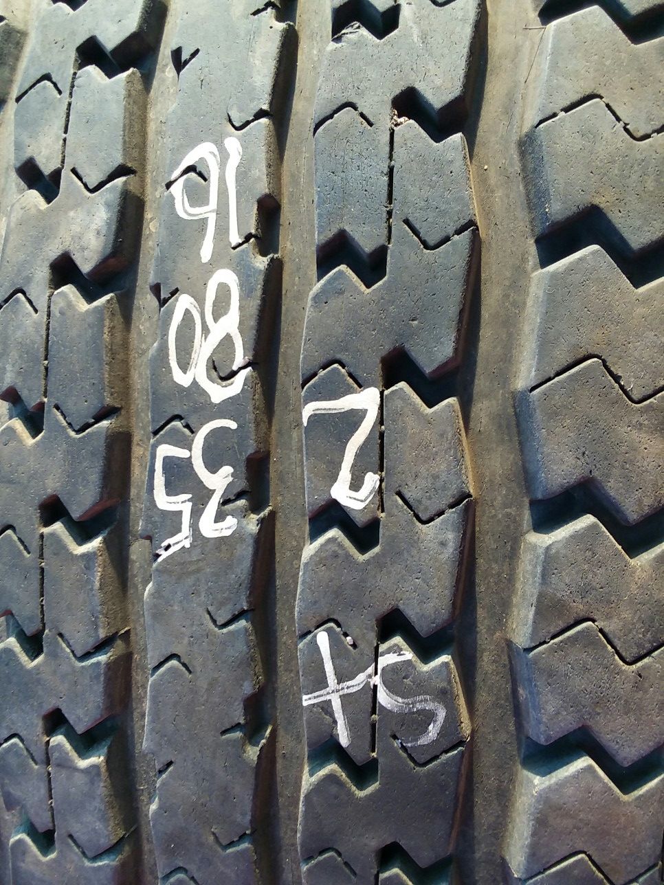 ST235 80 16 two trailer tires $20each