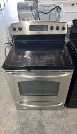 GE Stainless Electric Range – Smooth Top, Tested