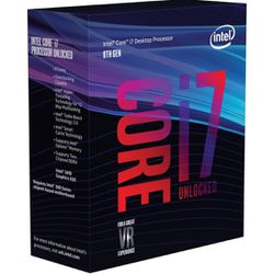 Intel Core i7-8700K Desktop Processor 6 Cores up to 4.7GHz Turbo Unlocked