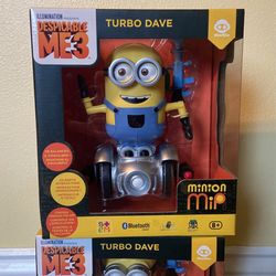 Despicable Me 3 Turbo Dave Minion WowWee MIP