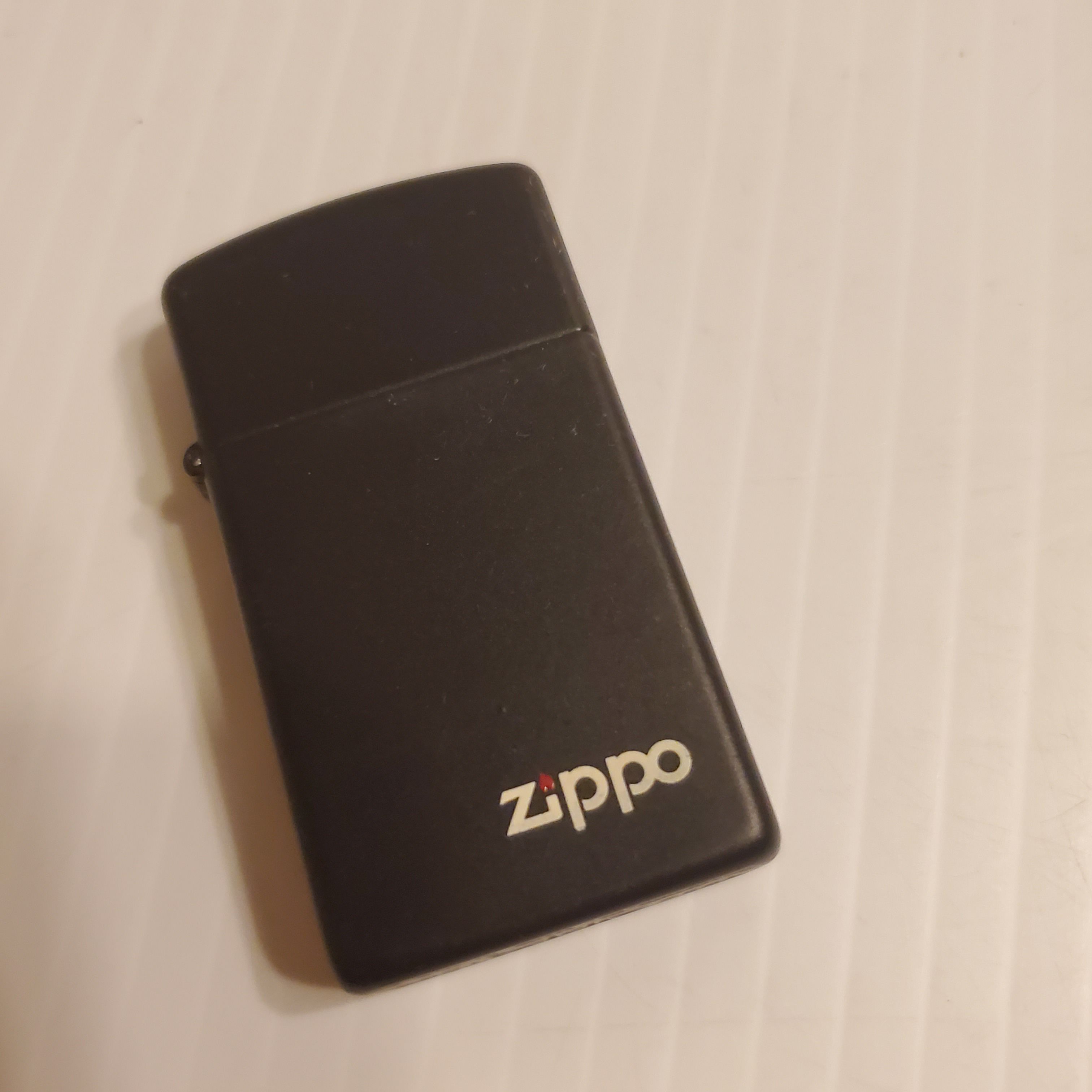 Zippo 1932-1992 Lighter Matte Black. Vintage. Made in USA