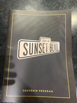 Sunset Boulevard 2024 Australia – Sarah Brightman VIP Souvenir Program – $35
