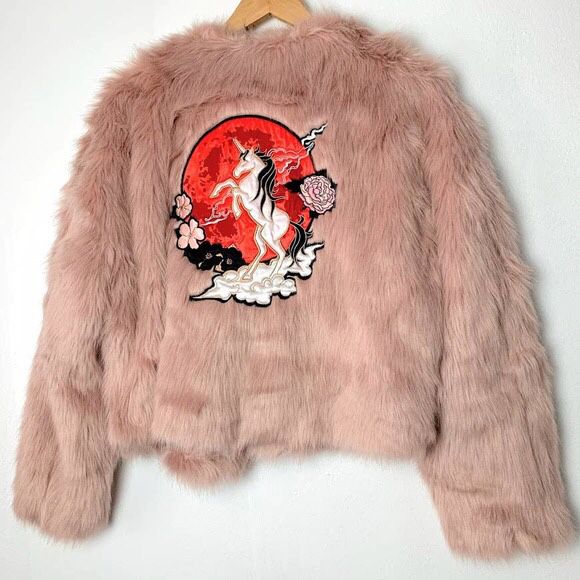 (H&M) Nicki Minaj Unicorn Coat