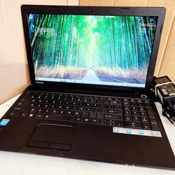 TOSHIBA SATELLITE C55-A5300 | 500GB HDD | 8GB RAM | CELERON 1037U 1.80GHz | 15.6" | WIN10 + OFFICE