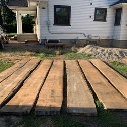 Douglas Fir Slabs - 12’ Long, 2” Thick, 12 to 28” Wide