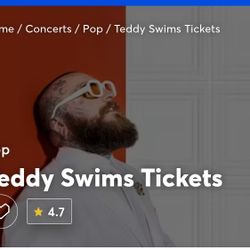 Teddy Swims Concert 8/20