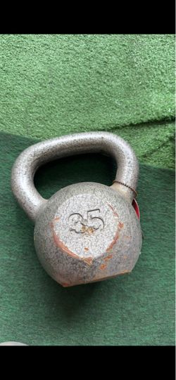 35 lb Cast Iron Kettlebell