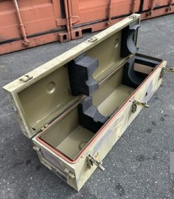 Steel military waterproof box ( sold per unit- 1 each)