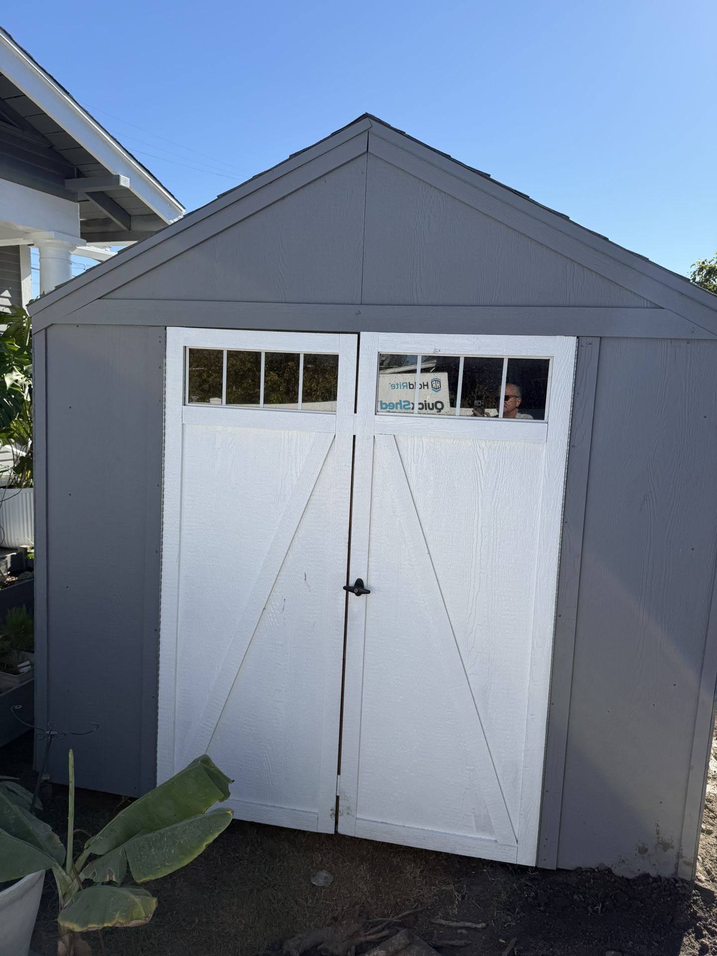 8x10 Wood Storage Shed