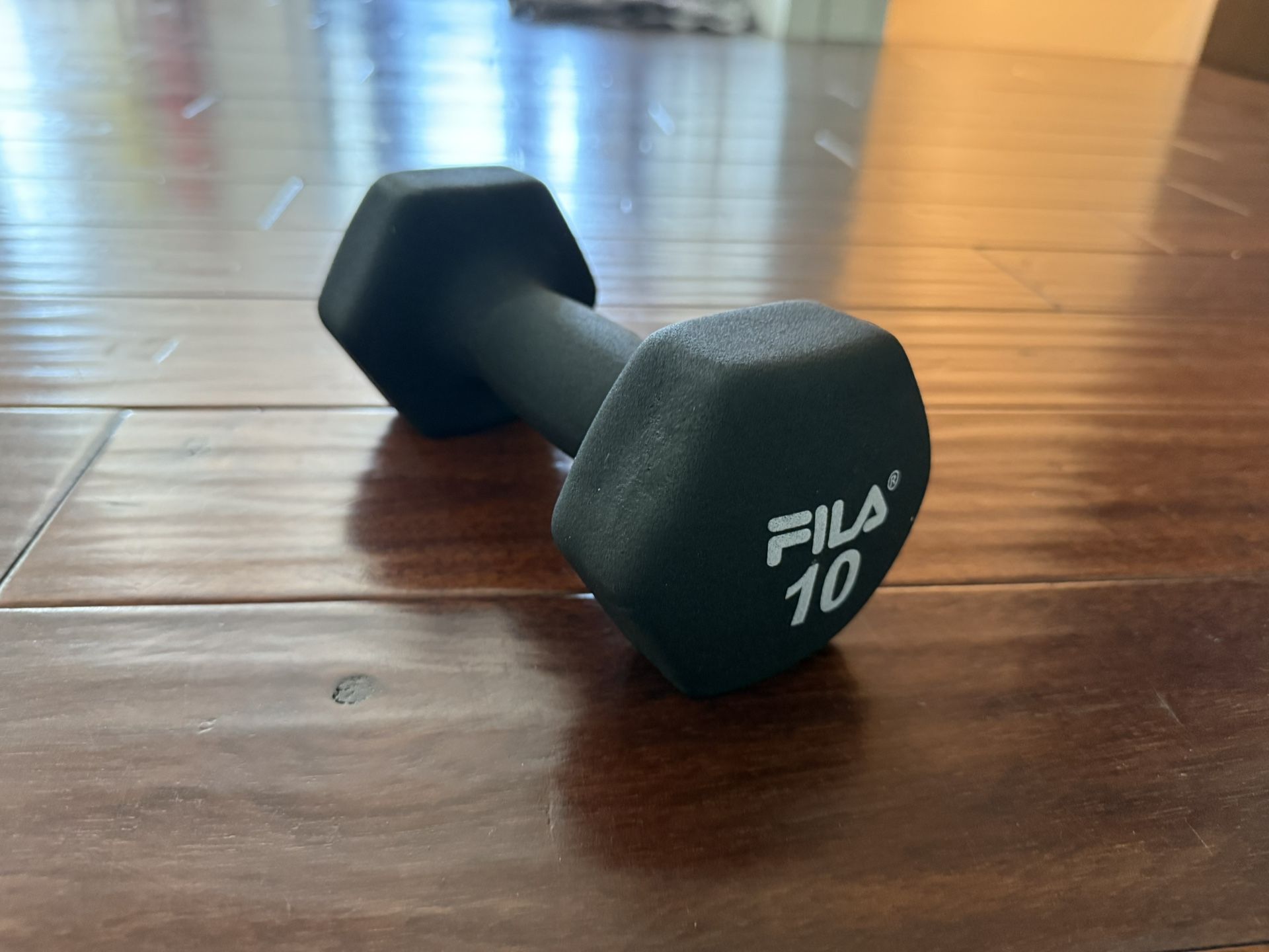 10 lb Fila Neoprene Dumbbell