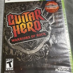 Guitar Hero Warriors Of Rock Xbox 360