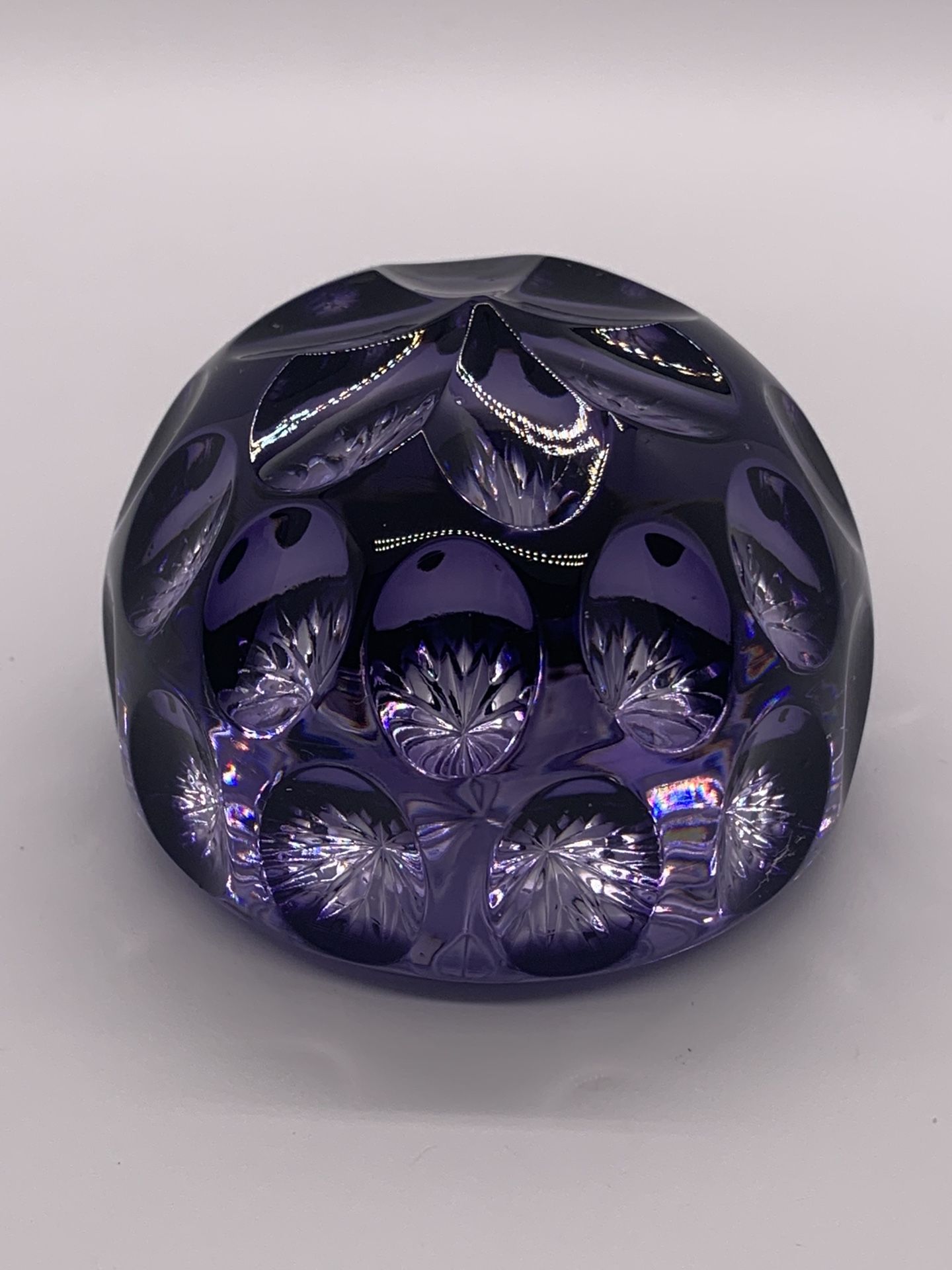 Webb Corbett Crystal Paperweight
