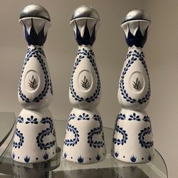 Clase Azul Reposado Empty Tequila Bottle 750 ml Hand Painted
