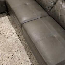 Sectional Leather Couch