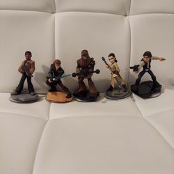 Disney Infinity Lot of 5 Star Wars Figurines