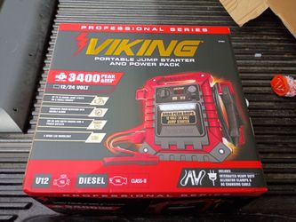 Viking Professional Series 3400A Portable Jump Starter