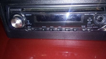 Kenwood automobile stereo