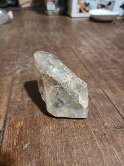 Double Terminated Chlorite Phantom Quartz Crystal Brazil 275 Grams