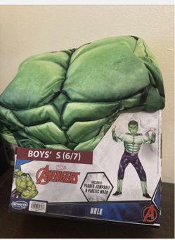 Marvel Avengers Hulk Boys Costume Size S (6/7)