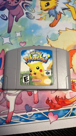 Hey You, Pikachu! Nintendo 64 Cartridge