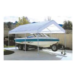 New In Box Outdoor Canopy Shade Carport Metal 10x20