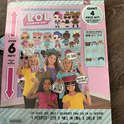 LOL Party Photo props 