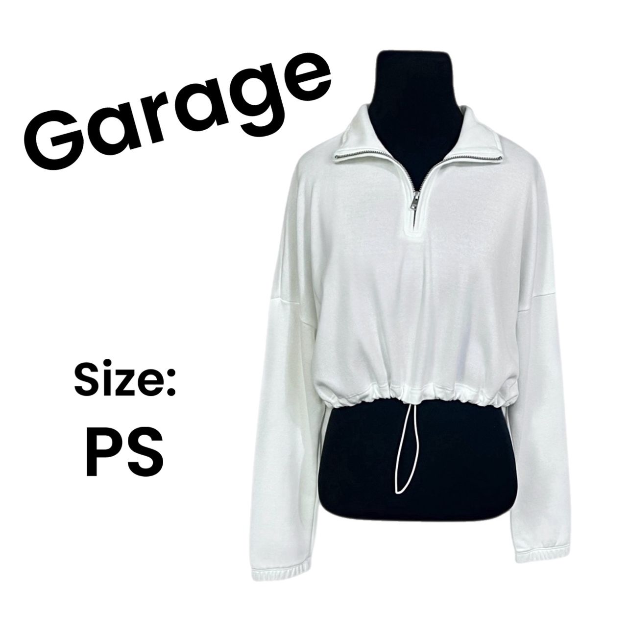 NWT!!! Garage Emma ½ Zip Sweatshirt