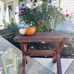 Solid Wood Garden 🪴 Bench H19/L24/D14 $35