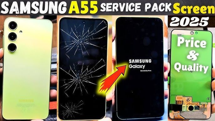 “Samsung Galaxy A55 Screen Cracked? We Replace Fast & Affordable – Houston”