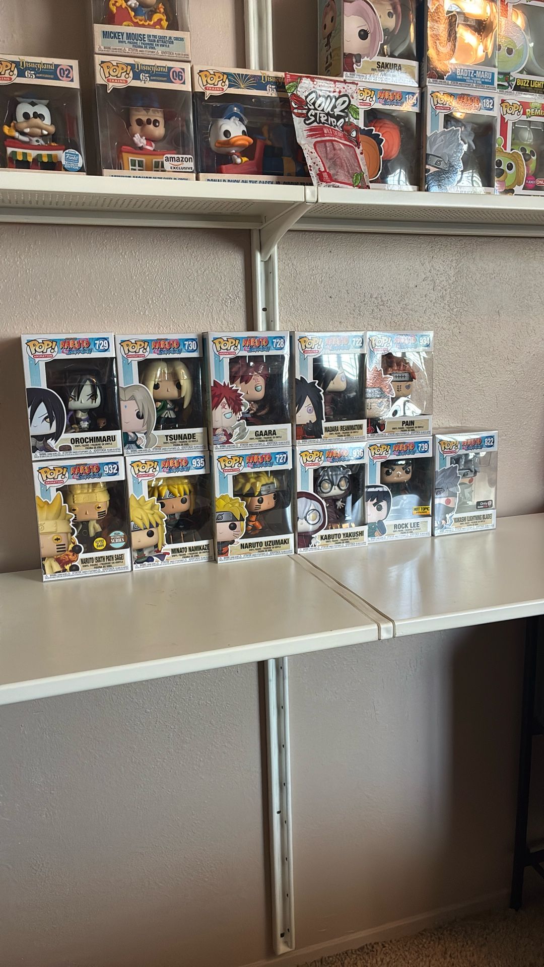 Naruto Funk Pop Collection