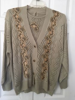 Women’s blouse sweater set