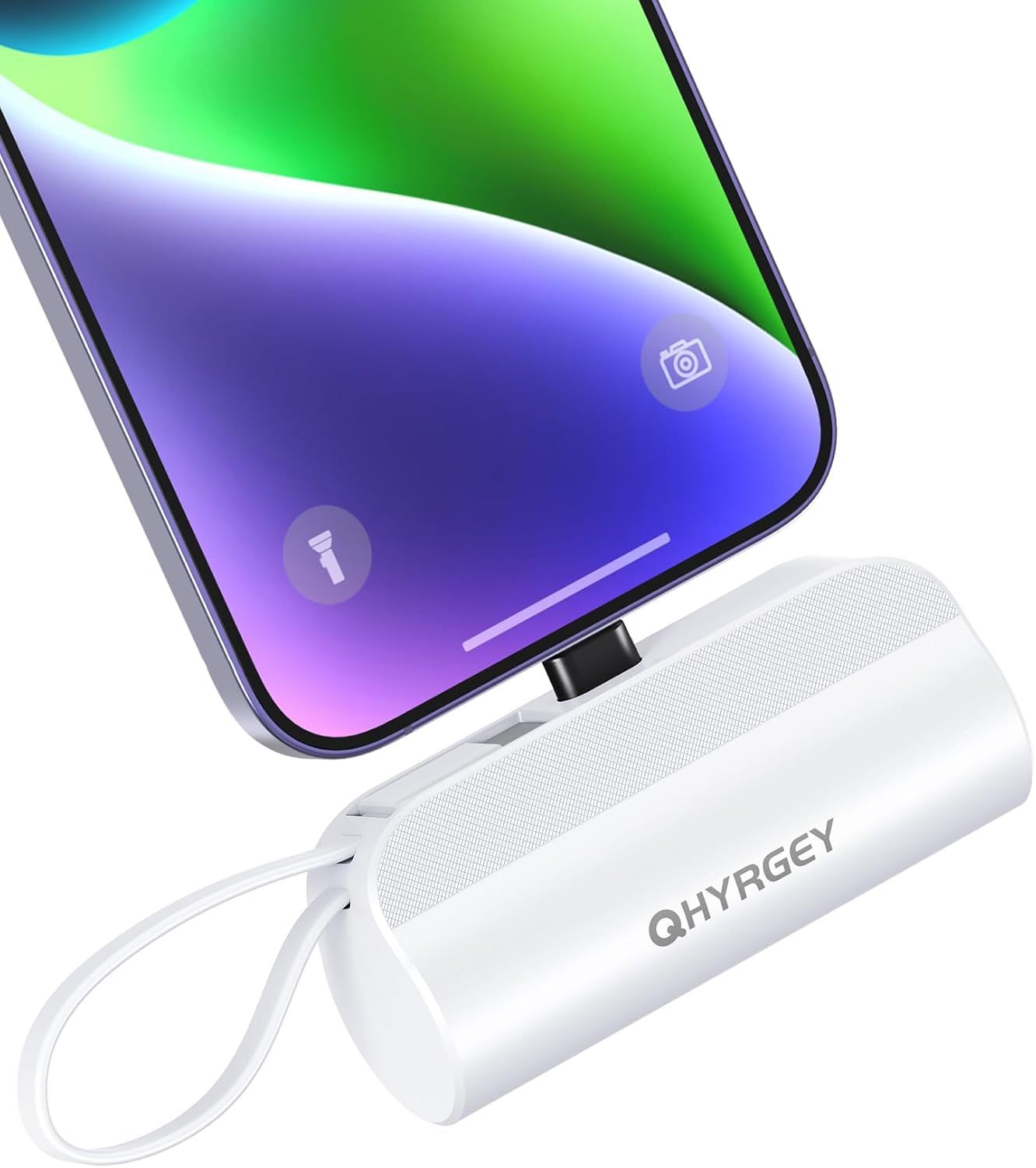 QHYRGEY Portable Charger for iPhone