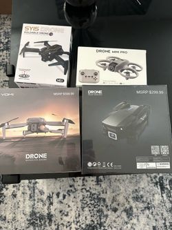 🚁 Drone Bundle Deal – 4 Drones for Only $499! 🚁