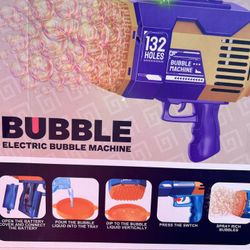 New: Bubble Electric Bubble Machine 